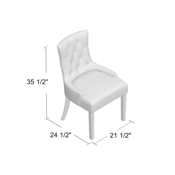 Saniyah discount wingback chair